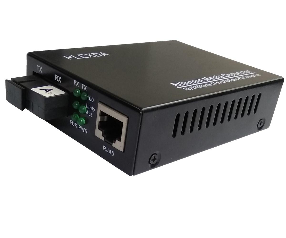 FMC-FEBX-E  10/100M单纤双向光纤转换器外置电源系列