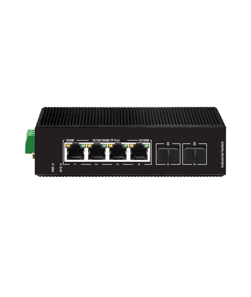 SGD600-SWG2042S 6 Ports Gigabit Managed Industrial Switch