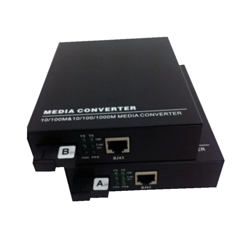 FMC-FES-BX系列 10/100M 单纤双向（WDM）独立式光纤转换器