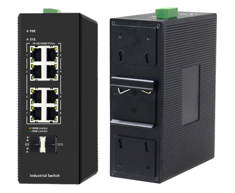 SGD600-SWG2082S 10 Ports Gigabit Managed Industrial Switch