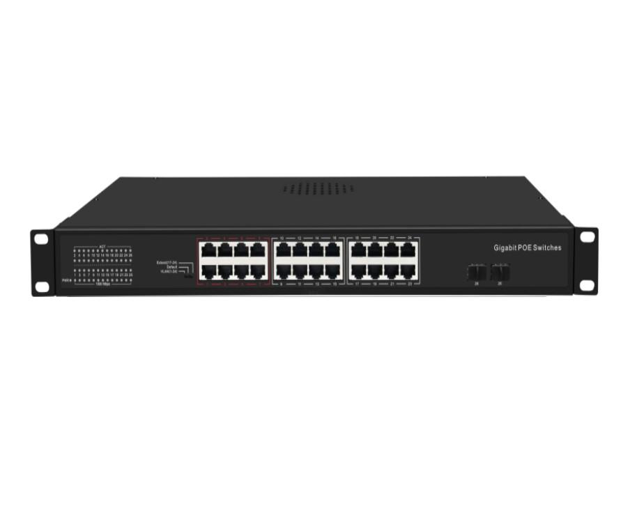 SGD901-AFG-242S-400 26 Ports 10/100/1000M PoE Switch