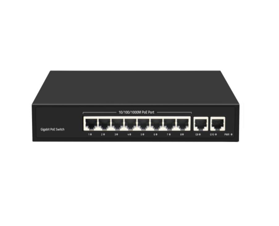 SGD901-AFG-82N 10 Port Gigabit PoE Switch