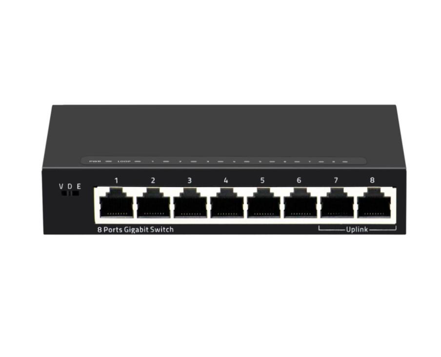 SGD-SWG1080D 8-Port Gigabit Intelligent Ethernet Switch