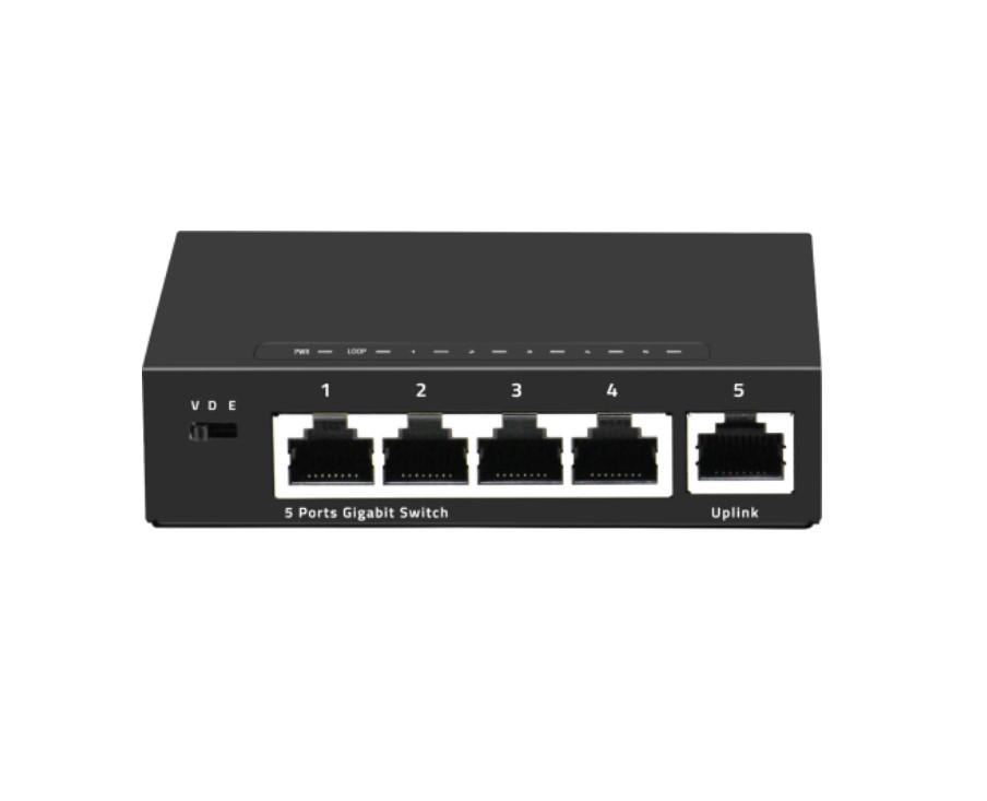 SGD-SWG1050 5-Port Gigabit Intelligent Ethernet Switch